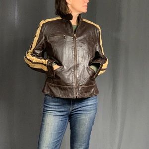 Steve Madden Leather Jacket size L